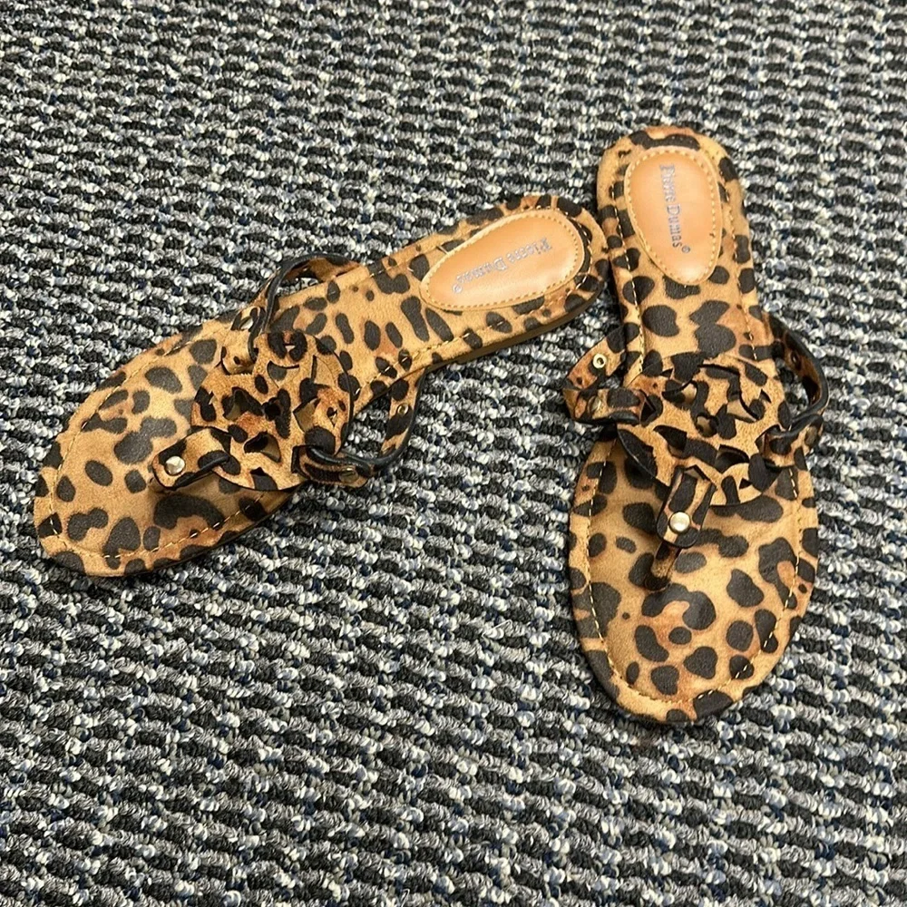 Comfy Sandals Pierre Dumas Sandals EUC Size 8.5 - Picture 2 of 7